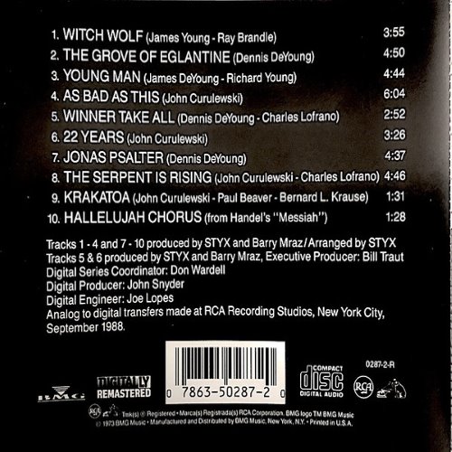 Album Back Cover