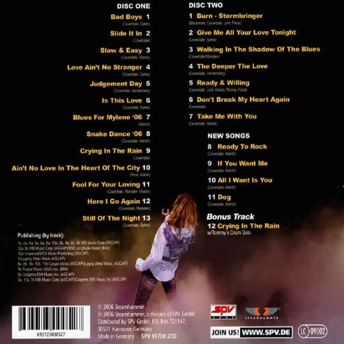 Album Back Cover