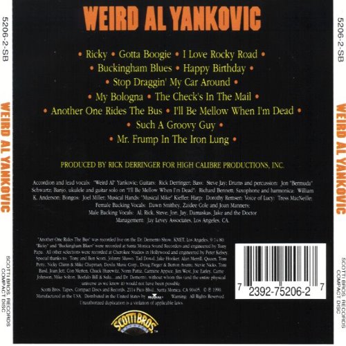 Album Back Cover