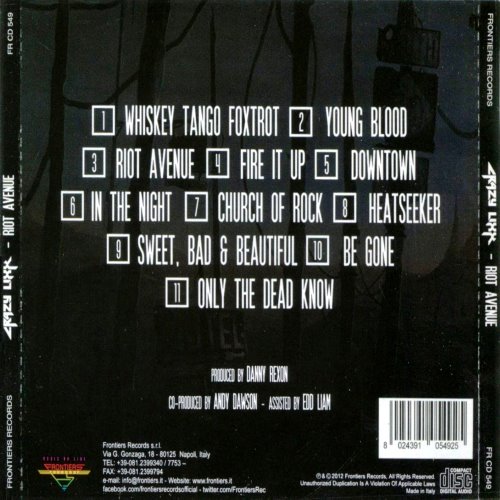 Album Back Cover