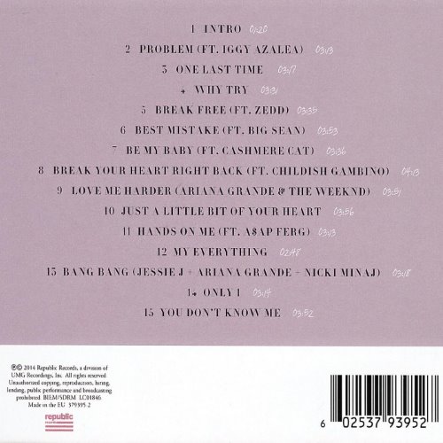 Album Back Cover