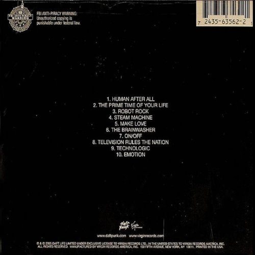 Album Back Cover