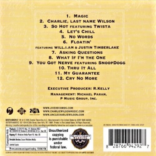 Album Back Cover