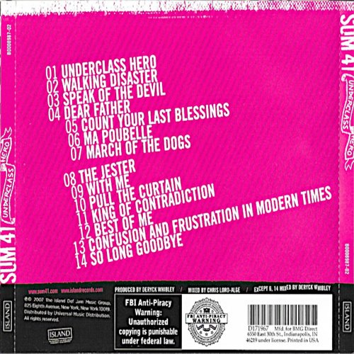 Album Back Cover