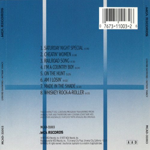 Album Back Cover