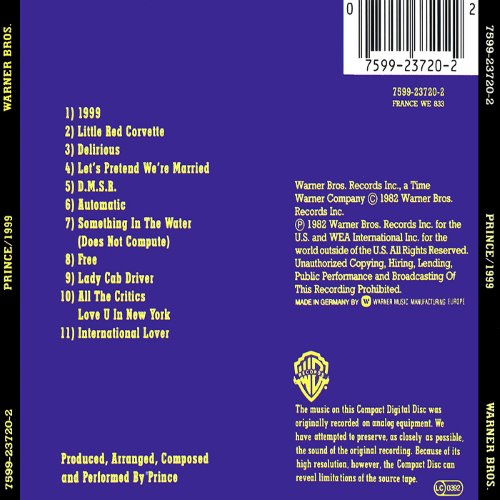 Album Back Cover