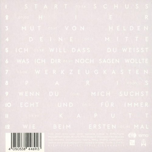 Album Back Cover