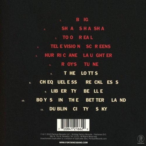 Album Back Cover