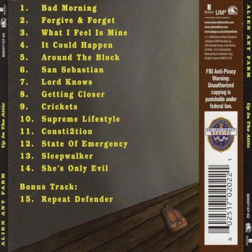 Album Back Cover