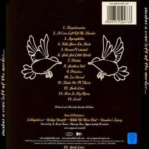 Album Back Cover