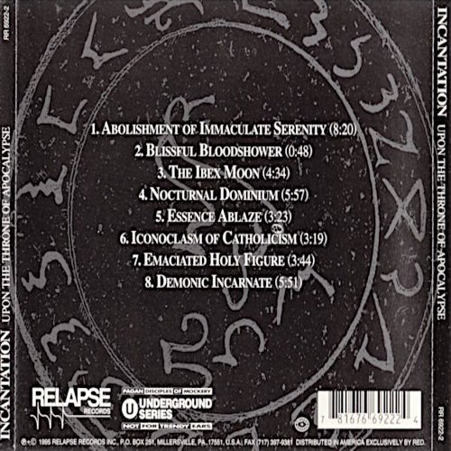 Album Back Cover