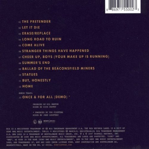 Album Back Cover