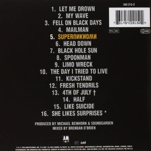 Album Back Cover