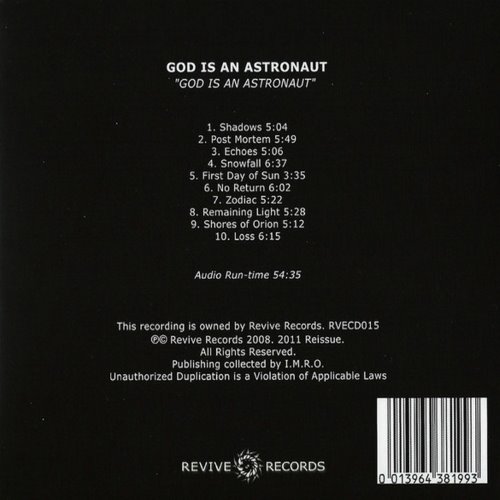 Album Back Cover