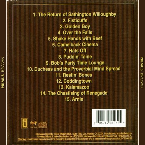 Album Back Cover