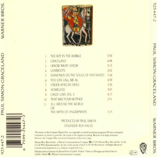 Album Back Cover