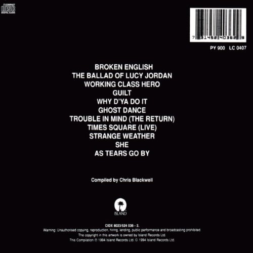 Album Back Cover