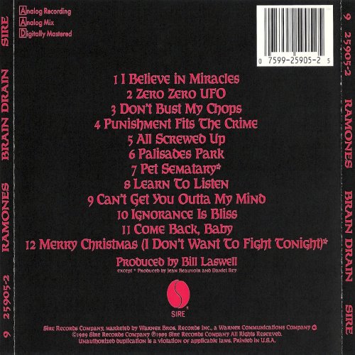 Album Back Cover