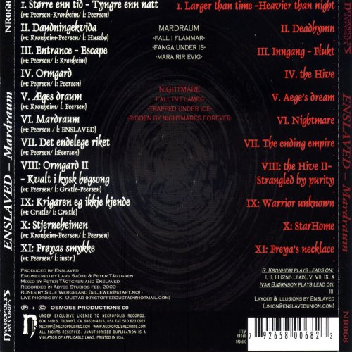 Album Back Cover