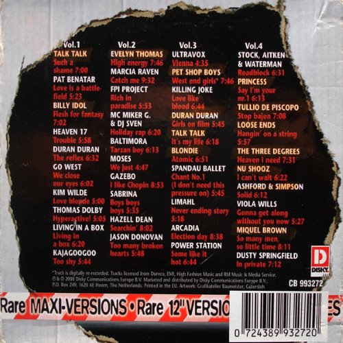 Album Back Cover