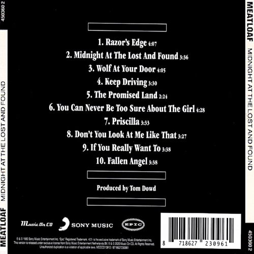 Album Back Cover