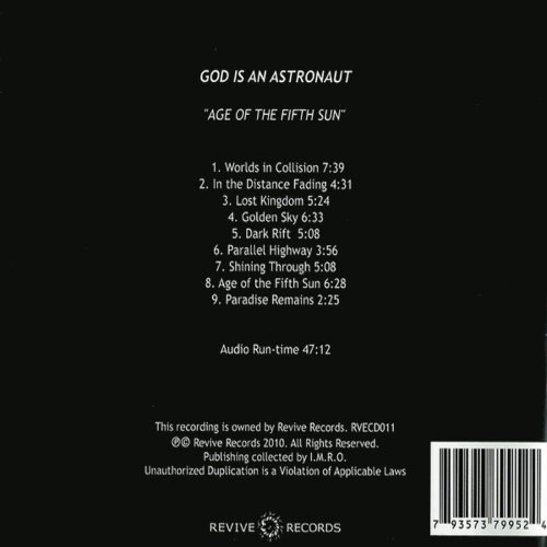 Album Back Cover