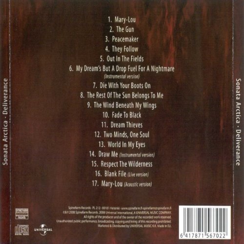 Album Back Cover