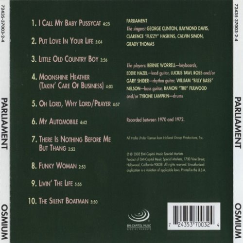 Album Back Cover