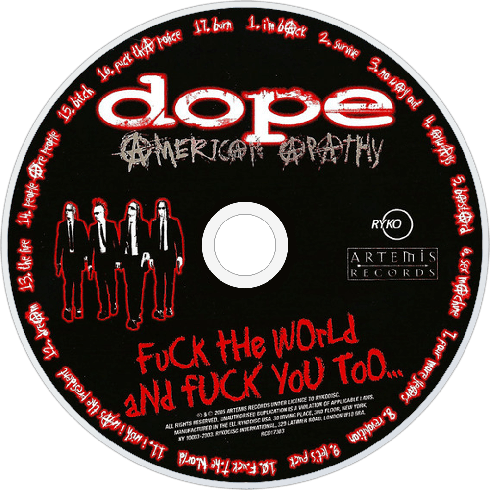 Dope - American Apathy | TheAudioDB.com