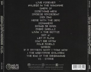 Album Back Cover