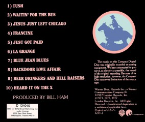 Album Back Cover