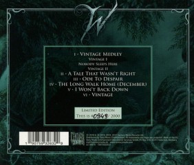 Album Back Cover